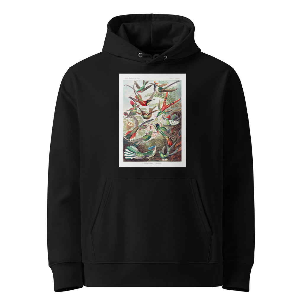 Black Hoodie Trochilidae Kolibris Premium