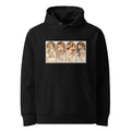 Black Hoodie Alphonse Maria Mucha S The Seasons Famous Art Nouveau Artwork Premium