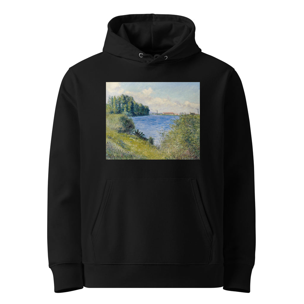 Black Hoodie The Seine At Argenteuil Painting In High Resolution Premium