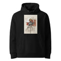Black Hoodie Woman At A Piano Premium