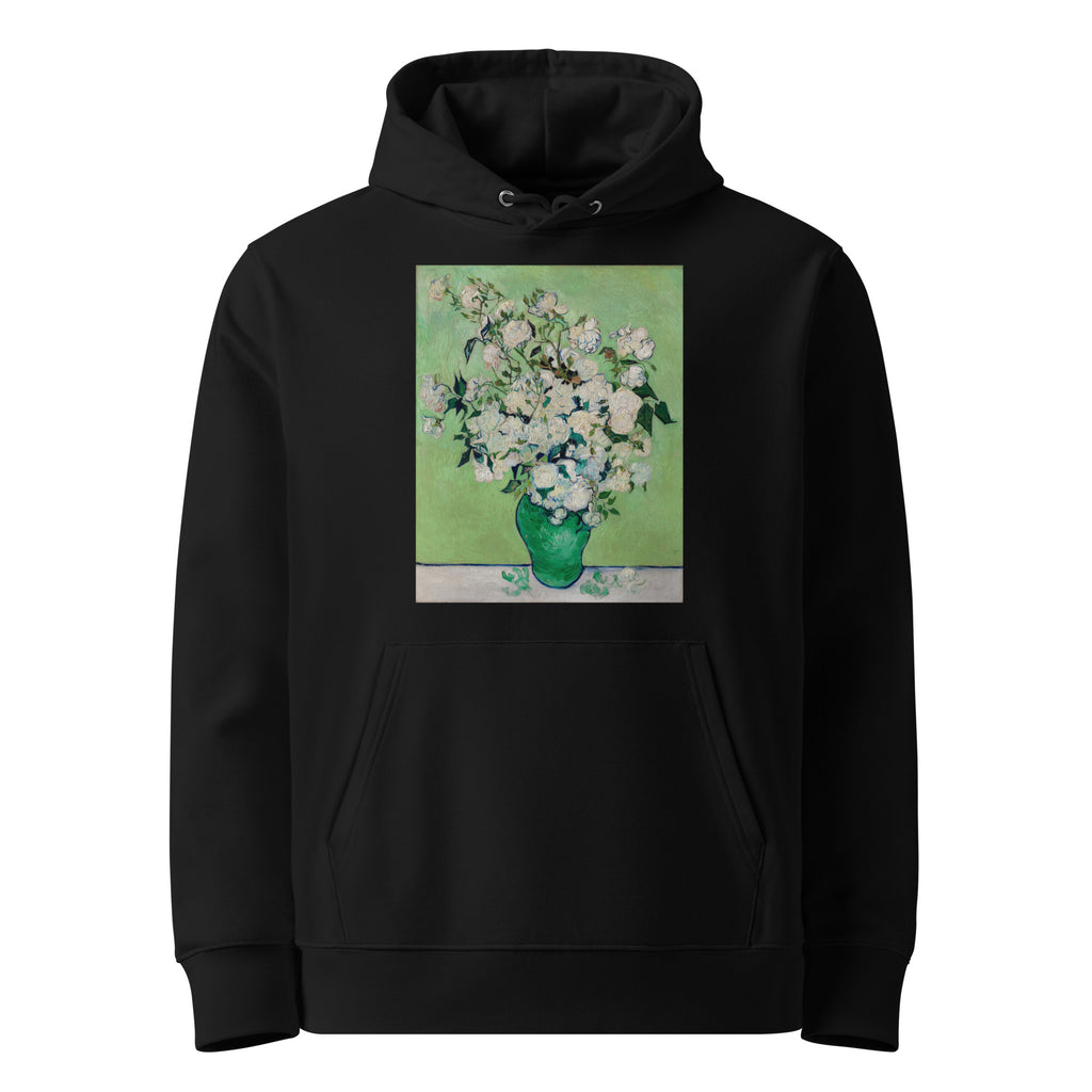 Black Hoodie Roses Van Gogh Met Premium