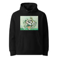 Black Hoodie Roses Van Gogh Nga Premium