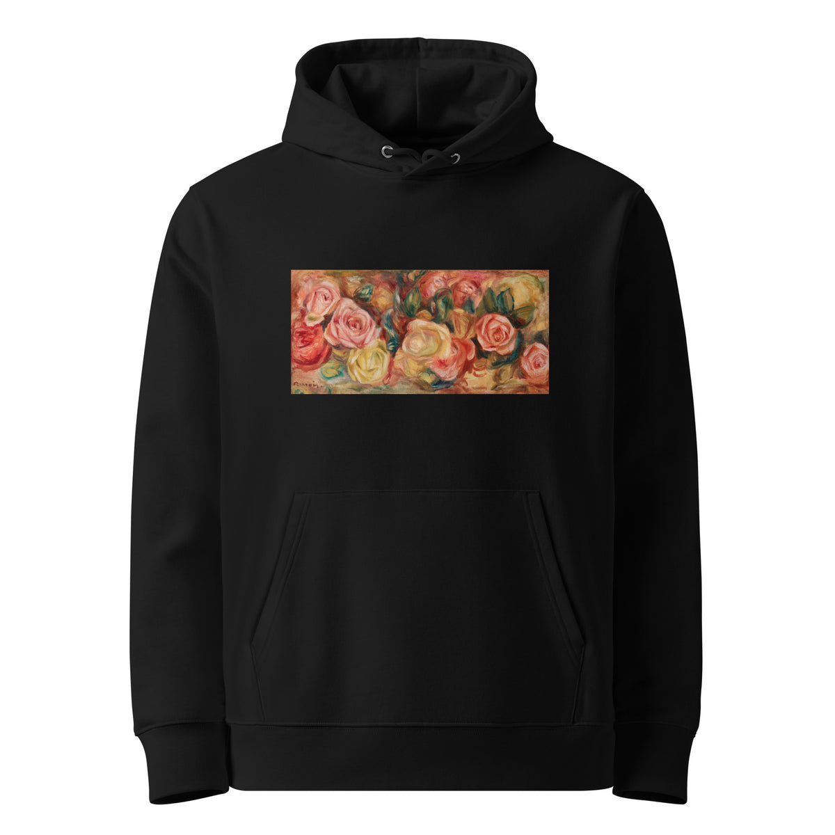 Black Hoodie Roses Renoir Premium