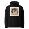 Black Hoodie Stained Glass Fouquet Mucha II Premium