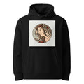 Black Hoodie Stained Glass Fouquet Mucha V Premium