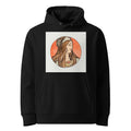 Black Hoodie Stained Glass Fouquet Mucha VIII Premium