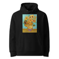 Black Hoodie Vincent Van Gogh S Vase With Twelve Sunflowers Famous Painting Premium