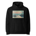 Black Hoodie Sun Setting On The Seine At Lavacourt Claude Monet High Resolution Famous Painting Premium