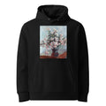 Black Hoodie Chrysanthemums Premium