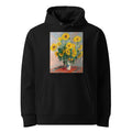 Black Hoodie Bouquet Of Sunflowers Premium
