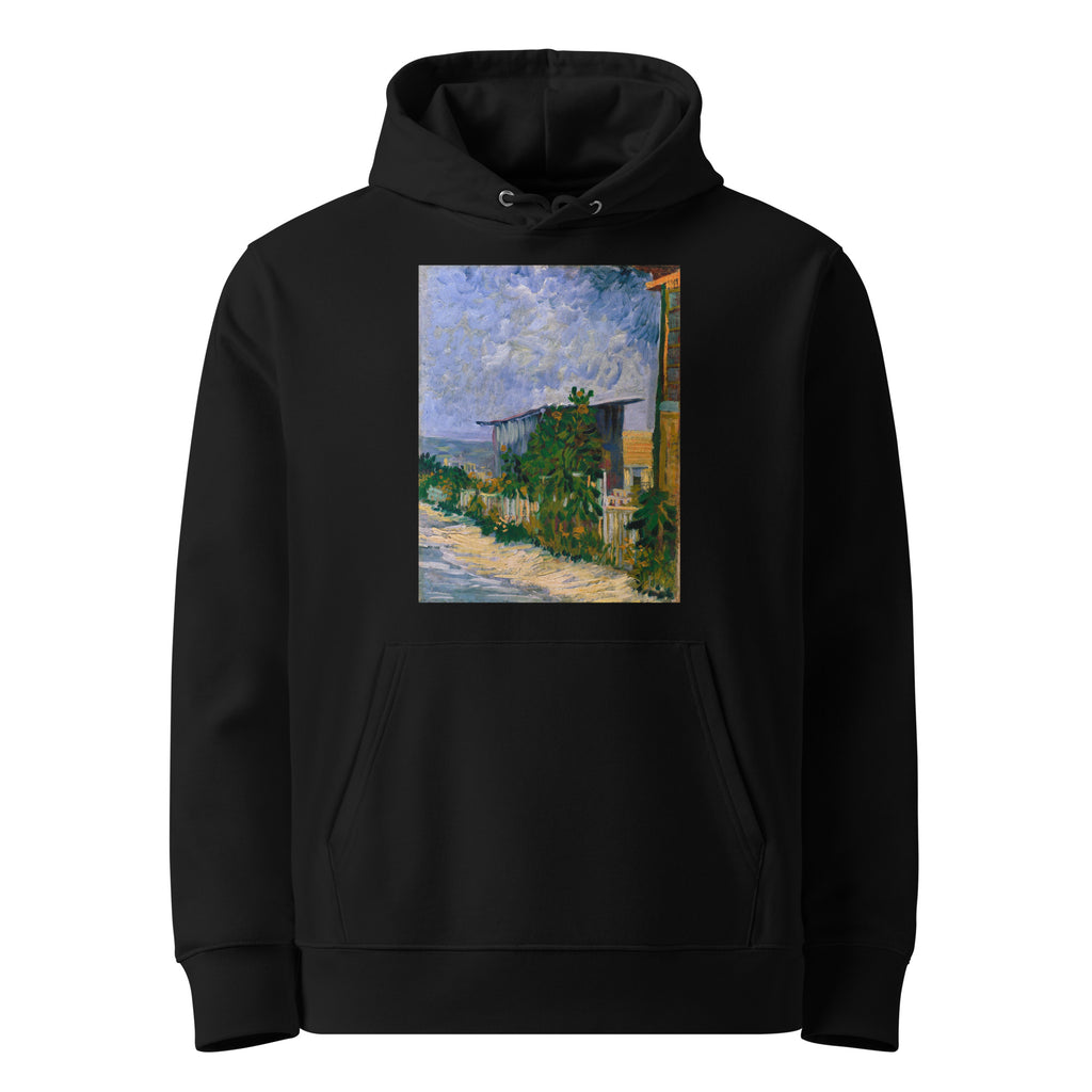 Black Hoodie Vincent Van Gogh S Shelter On Montmartre Famous Painting Premium