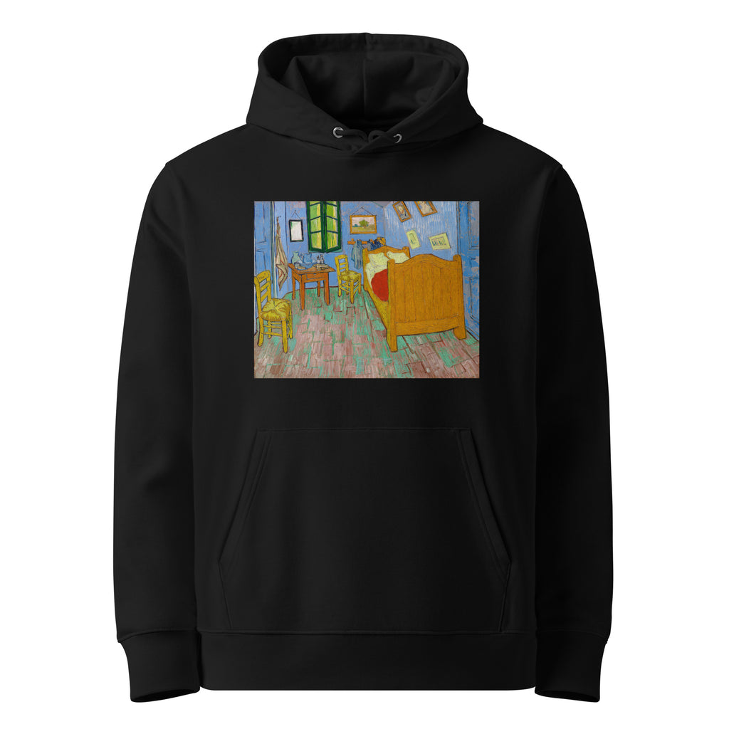 Black Hoodie Vincent Van Gogh S The Bedroom Famous Painting Premium