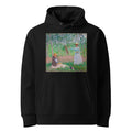 Black Hoodie In The Woods At Giverny Blanche Hoschede At Her Easel With Suzanne Hoschede Reading Premium