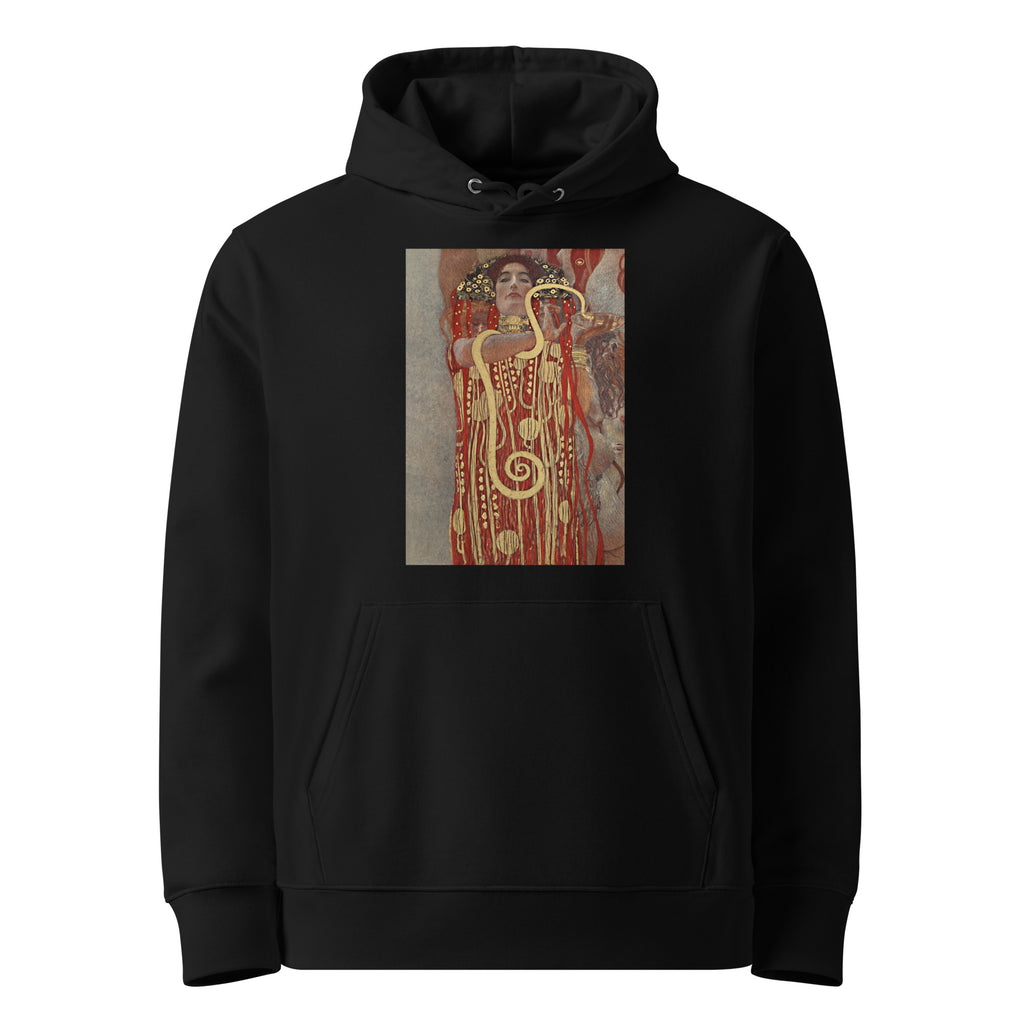 Black Hoodie Gustav Klimt Hygieia Famous Painting Premium