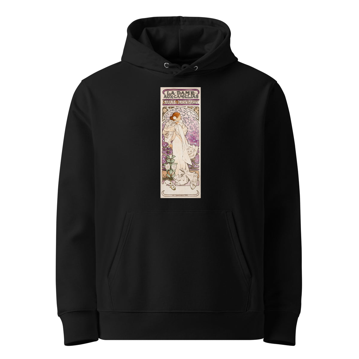 Black Hoodie La Dame Aux Camelias Sarah Bernhardt Premium