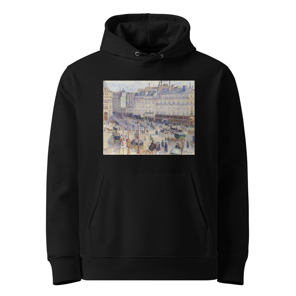 Black Hoodie The Place Du Havre Paris Premium