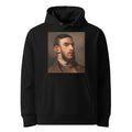 Black Hoodie Self-Portrait Painting In High Resolution Premium