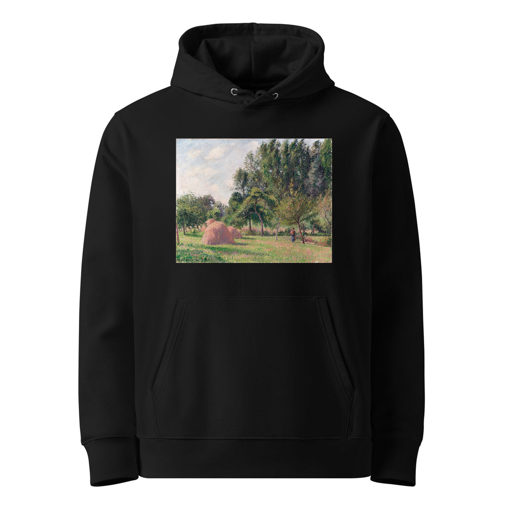 Black Hoodie Haystacks Morning Eragny Premium