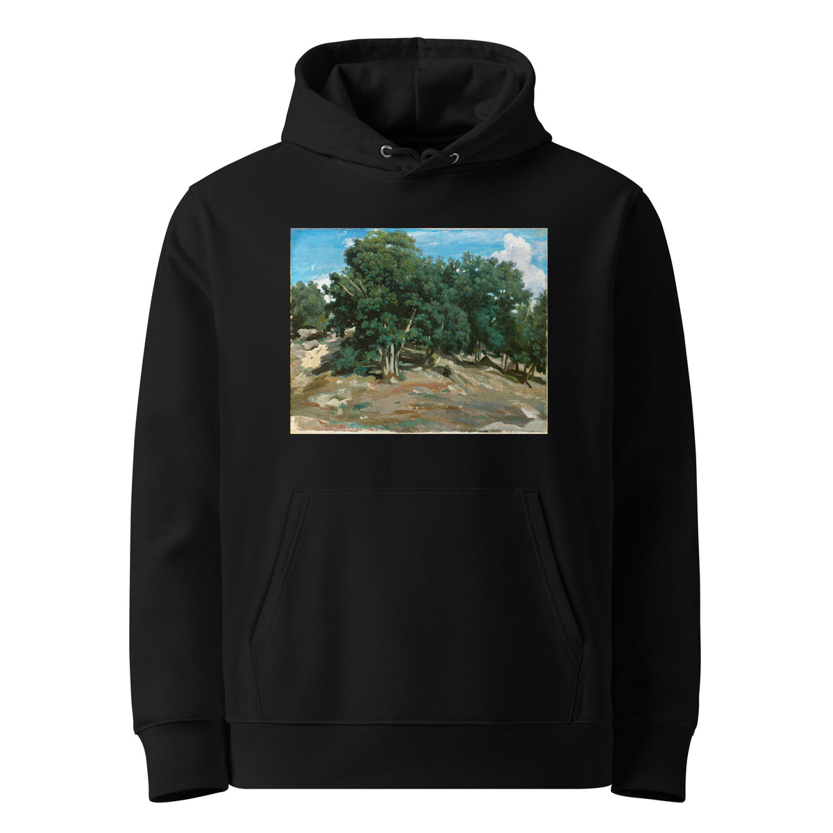 Black Hoodie Fontainebleau Oak Trees At Bas-Breau 1832 Or 1833 Premium