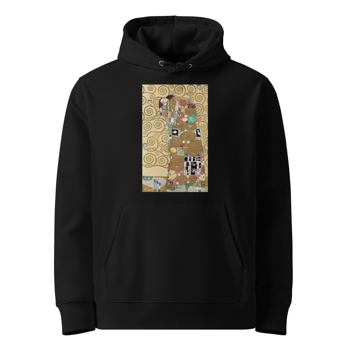 Black Hoodie Gustav Klimt Fulfillment Famous Painting Premium