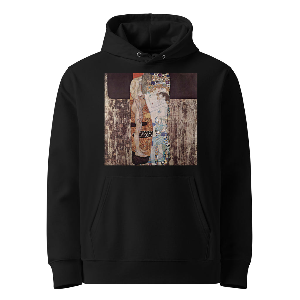 Black Hoodie Gustav Klimt The Three Ages Of The Woman Famous Painting Premium