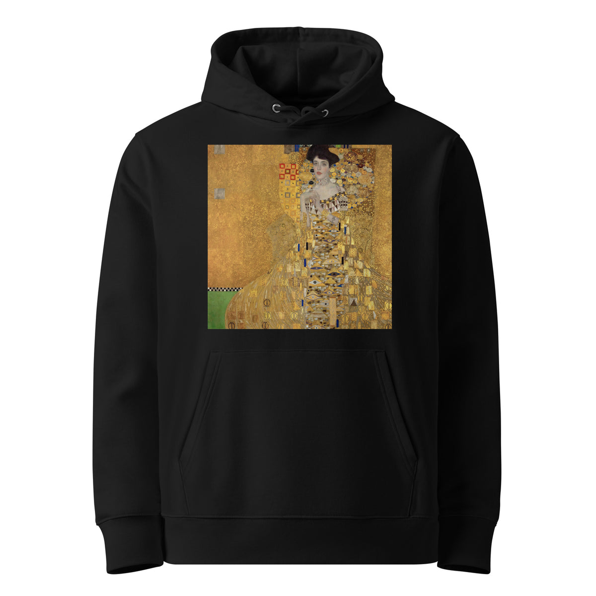 Black Hoodie Gustav Klimt Portrait Of Adele Bloch-Bauer I Famous Painting Premium