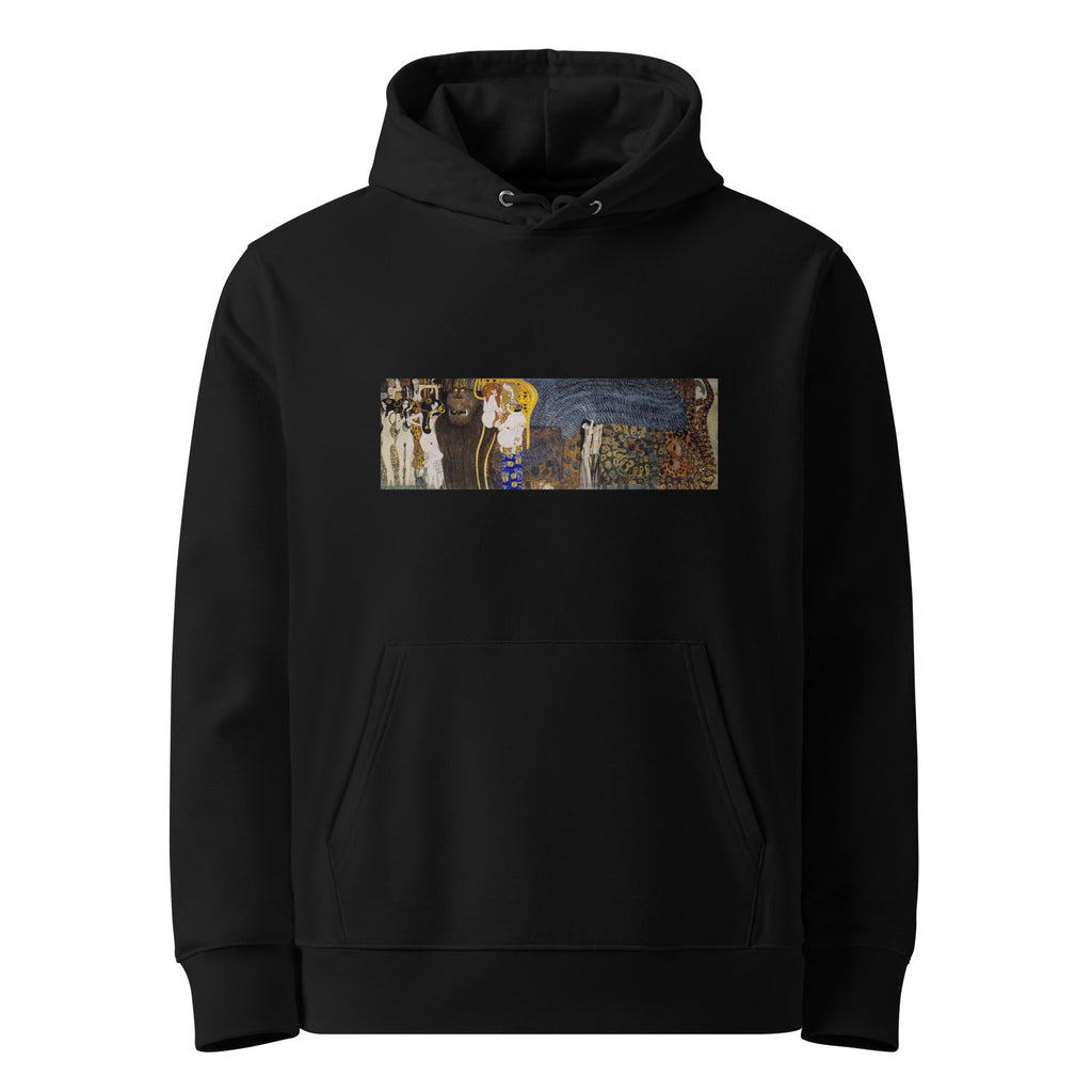 Black Hoodie Gustav Klimt The Hostile Powers Famous Painting Premium