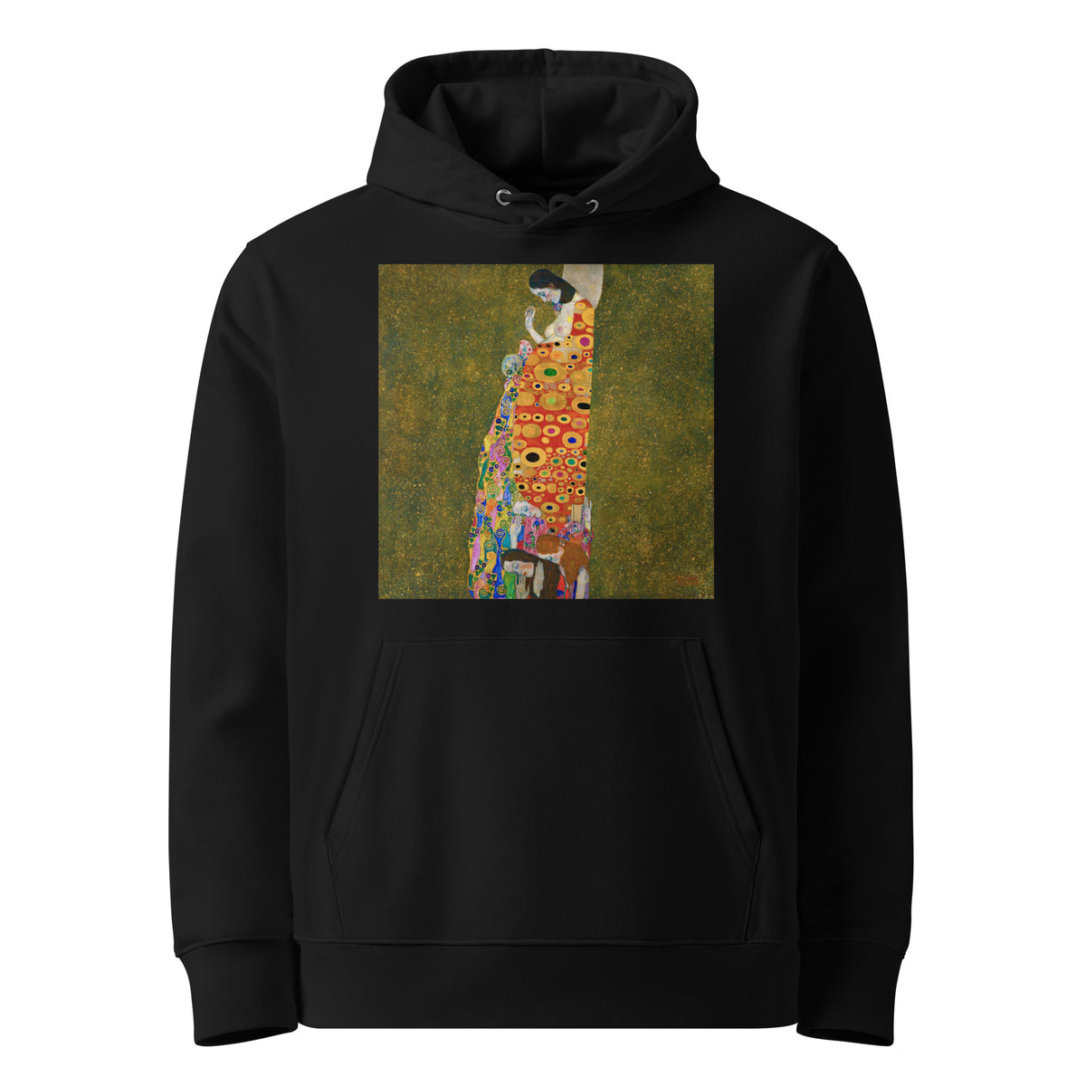 Black Hoodie Gustav Klimt Hope II Famous Painting Premium
