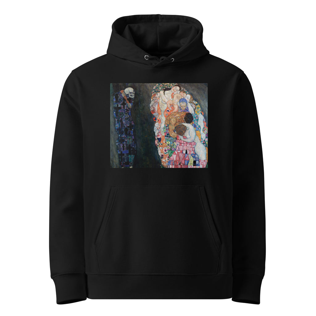 Black Hoodie Gustav Klimt Death And Life Famous Painting Premium
