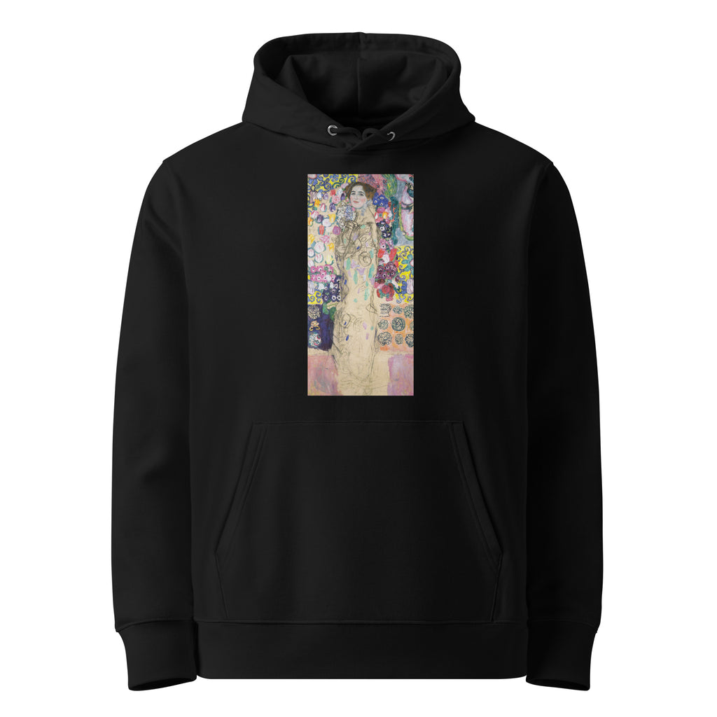 Black Hoodie Gustav Klimt Portrait Of Maria Munk Famous Painting Premium