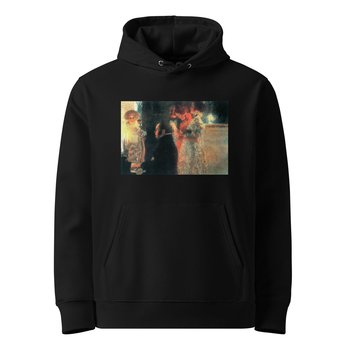 Black Hoodie Gustav Klimt Schubert At The Piano II Famous Painting Premium