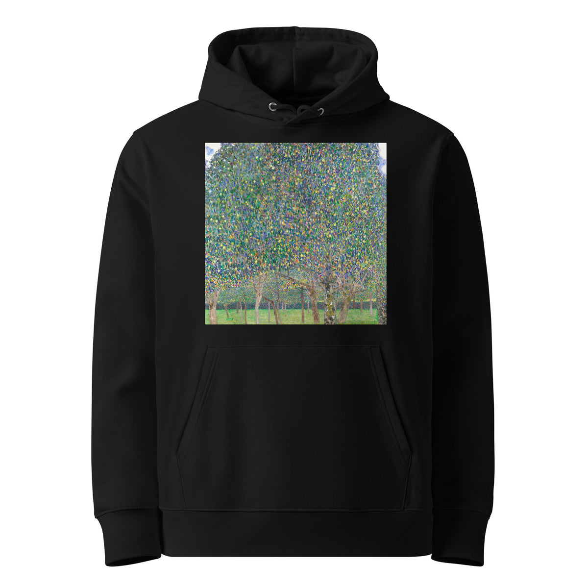 Black Hoodie Gustav Klimt Pear Tree Famous Painting Premium
