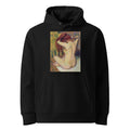 Black Hoodie Nude Lady Woman Combing Her Hair Premium