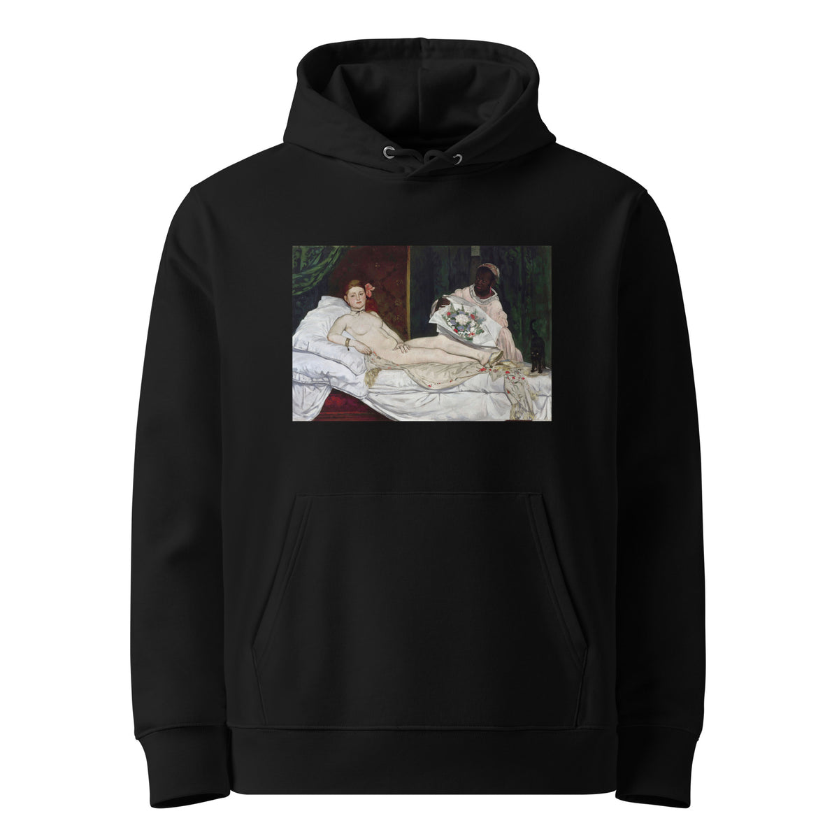 Black Hoodie Olympia Edouard Manet 1863 Premium