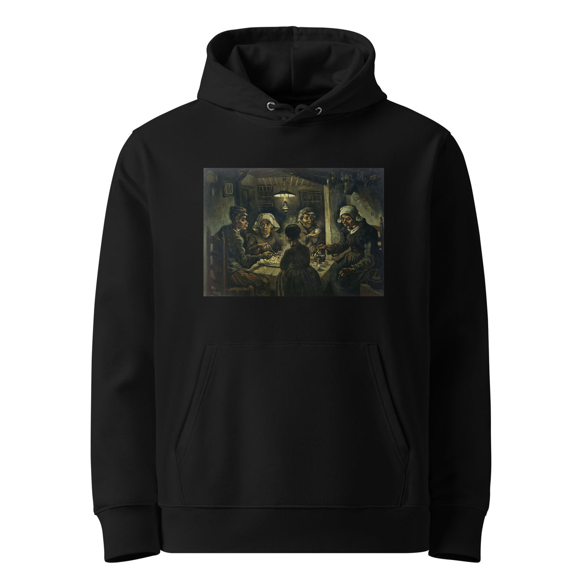 Black Hoodie The Potato Eaters Vincent Van Gogh 1885 Premium
