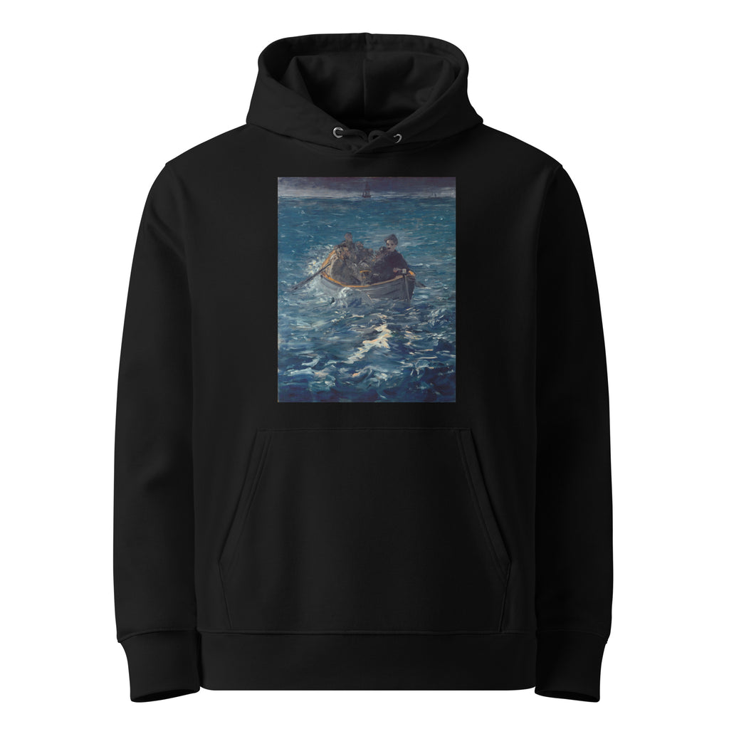 Black Hoodie The Escape Of Rochefort Edouard Manet 1881 Premium