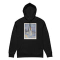 Black Hoodie Young Woman On The Beach Premium