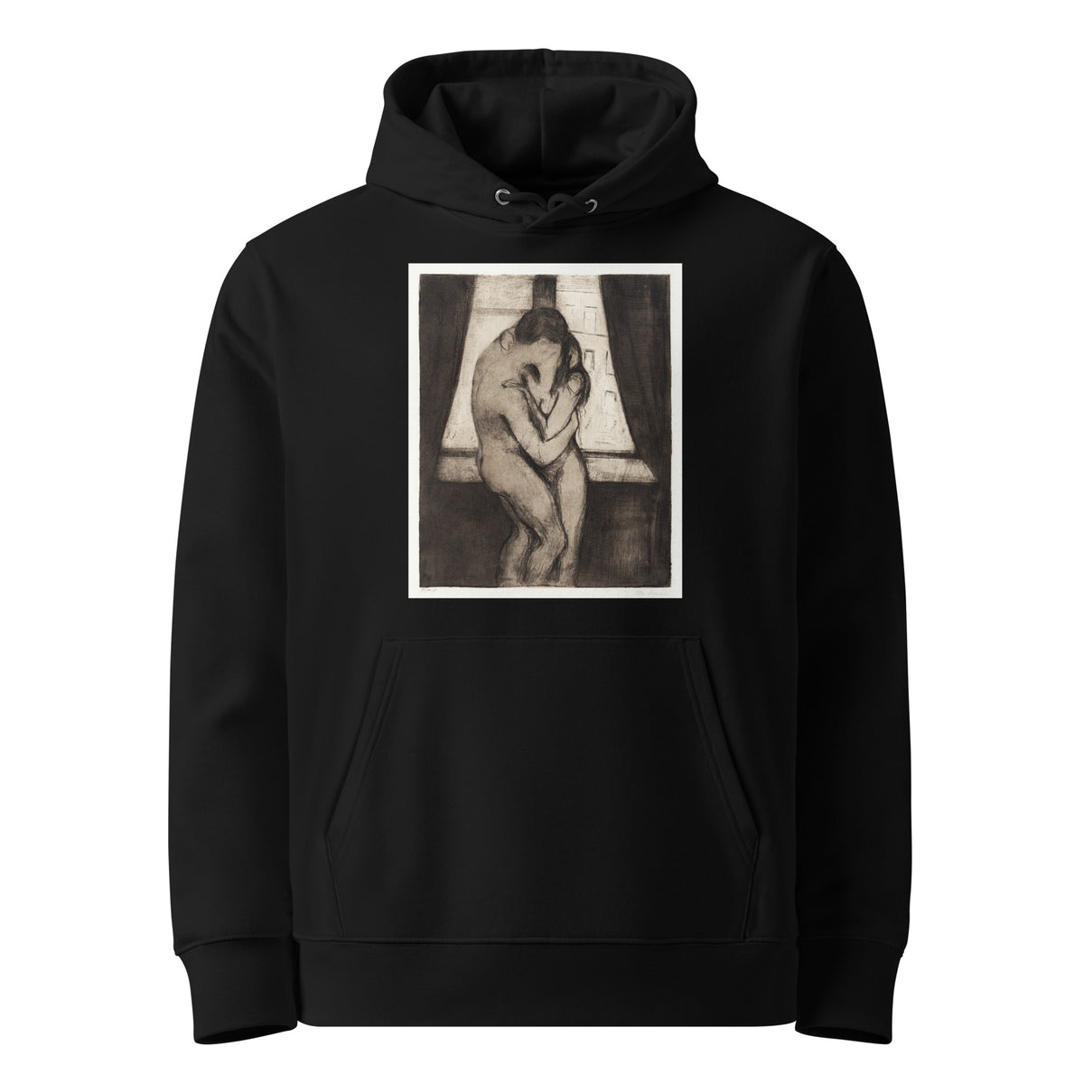 Black Hoodie The Kiss Premium