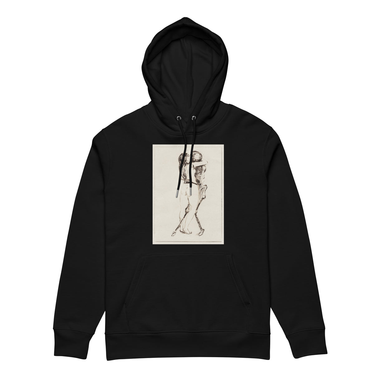 Black Hoodie Death And The Woman Premium