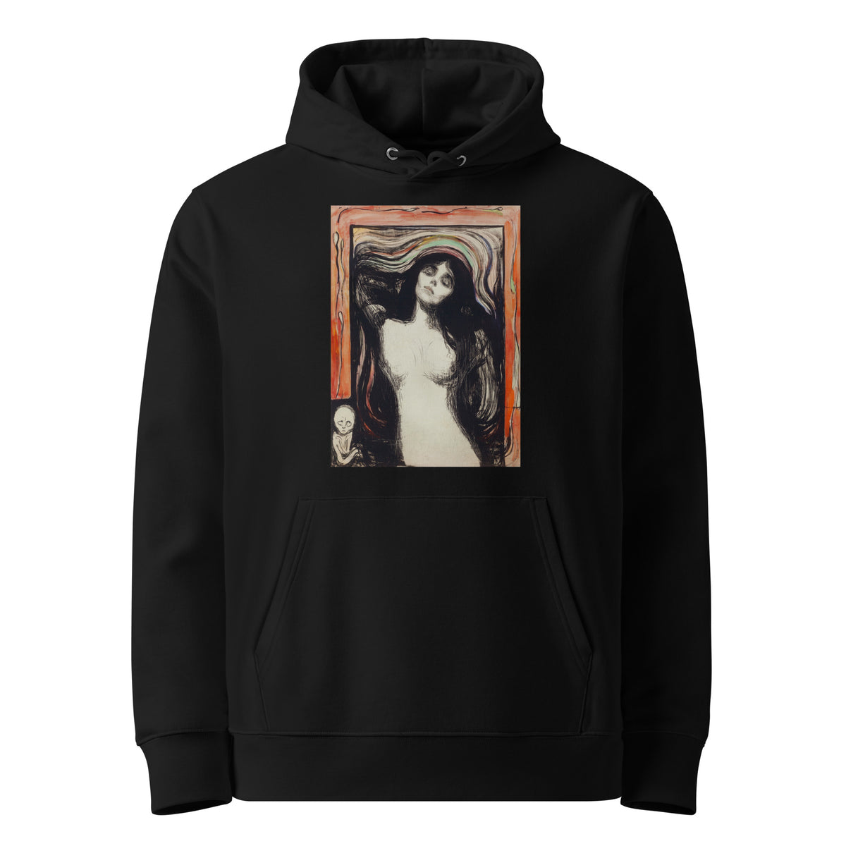Black Hoodie Madonna Premium