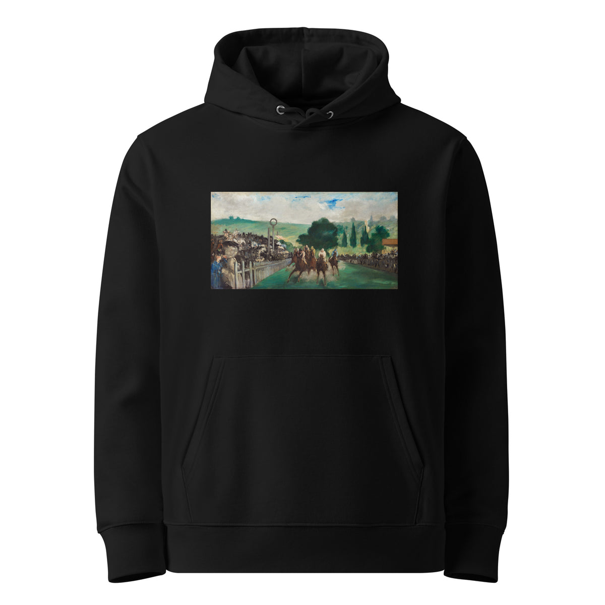 Black Hoodie The Races At Longchamp Premium