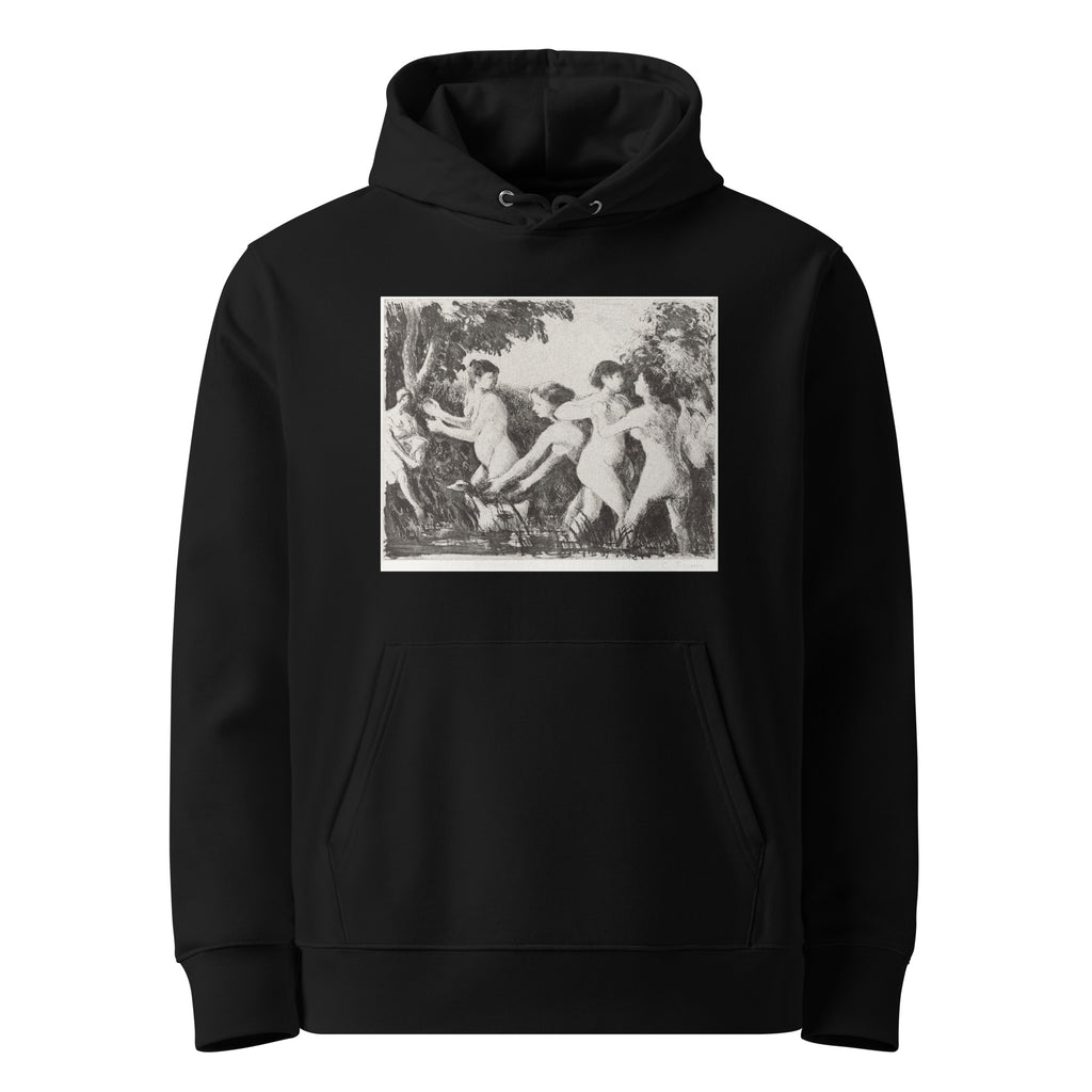 Black Hoodie Bathers Wrestling Premium