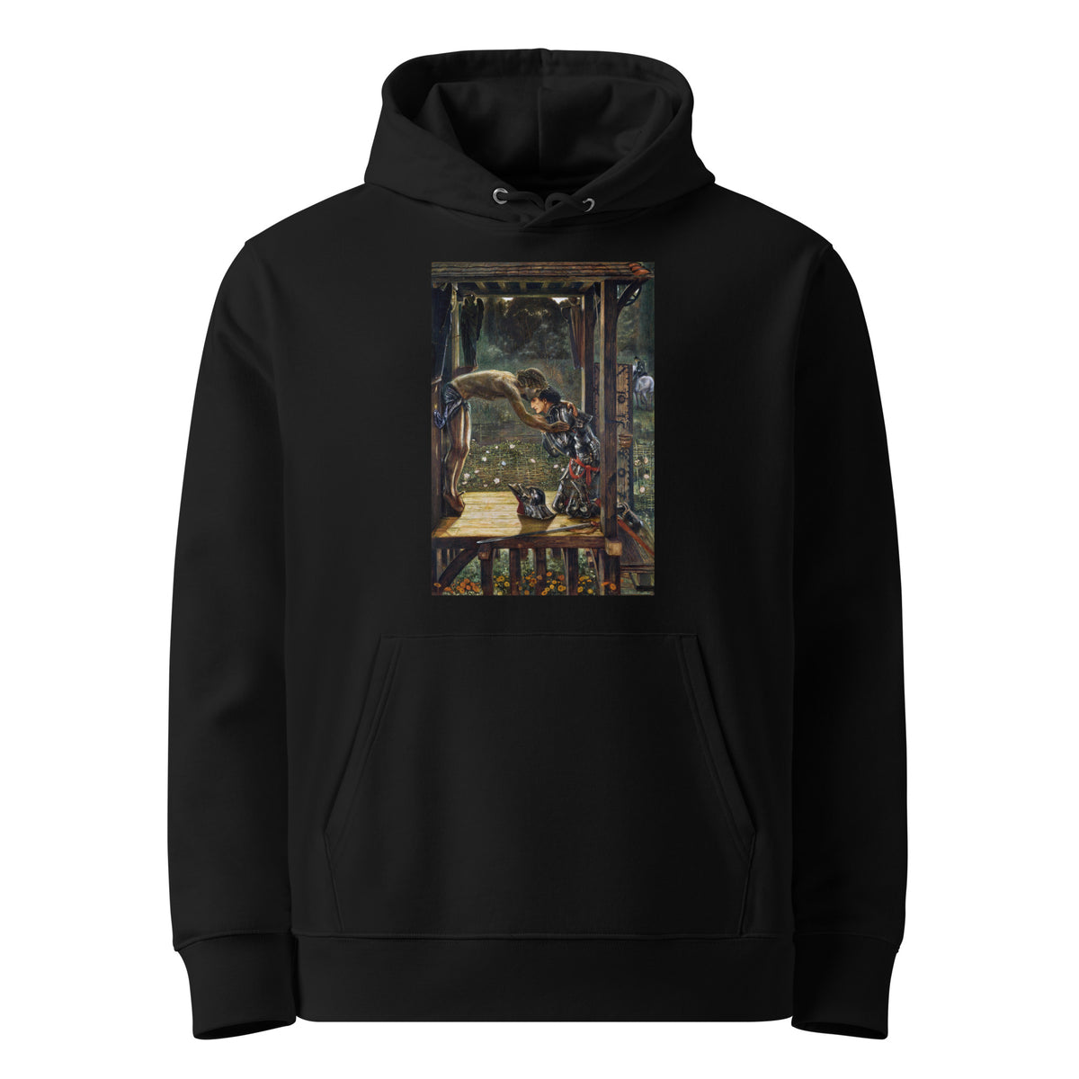 Black Hoodie The Merciful Knight Premium