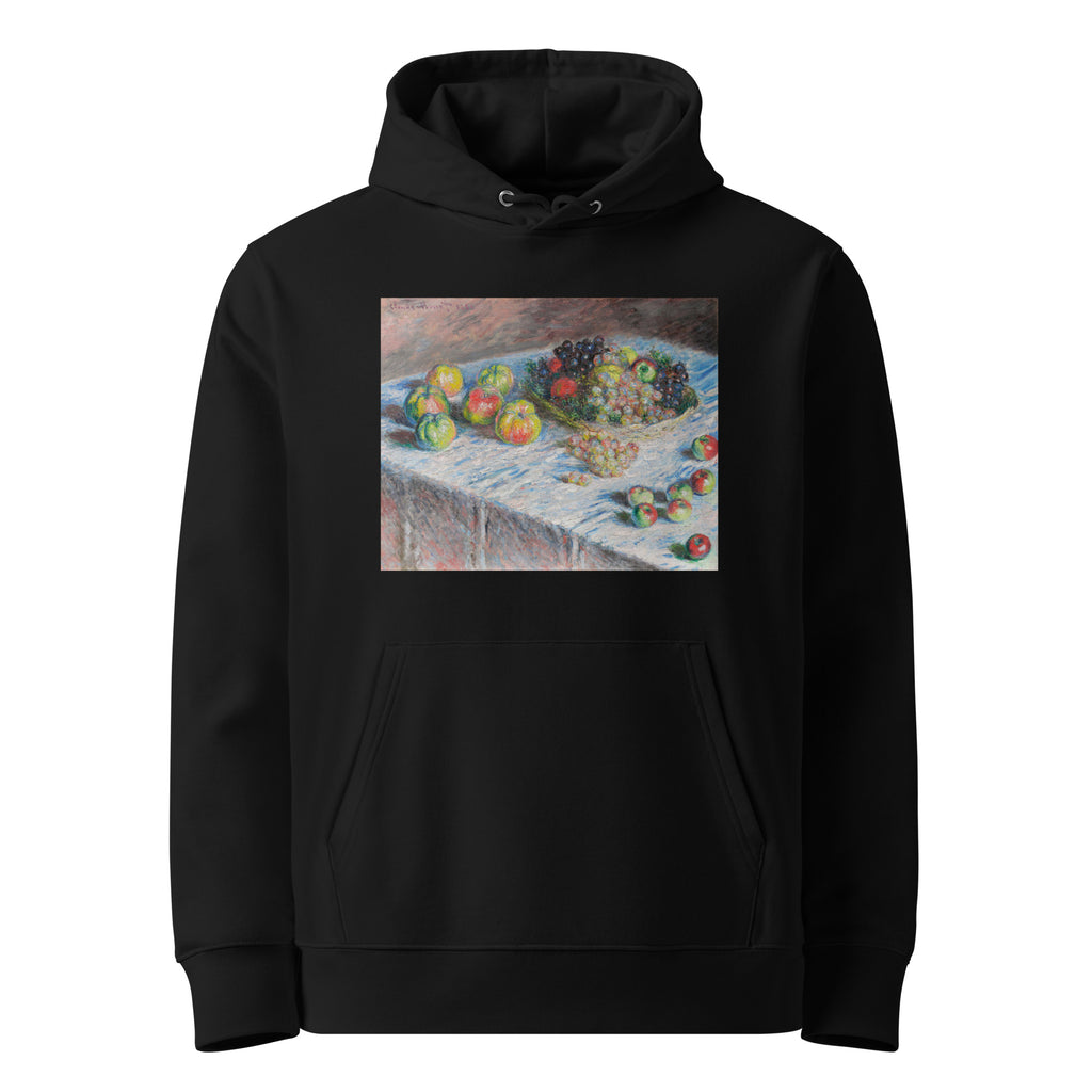 Black Hoodie Apples And Grapes II Premium