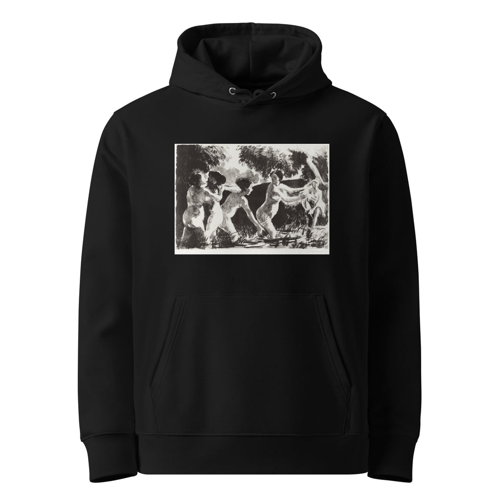 Black Hoodie Bathers Wrestling II Premium