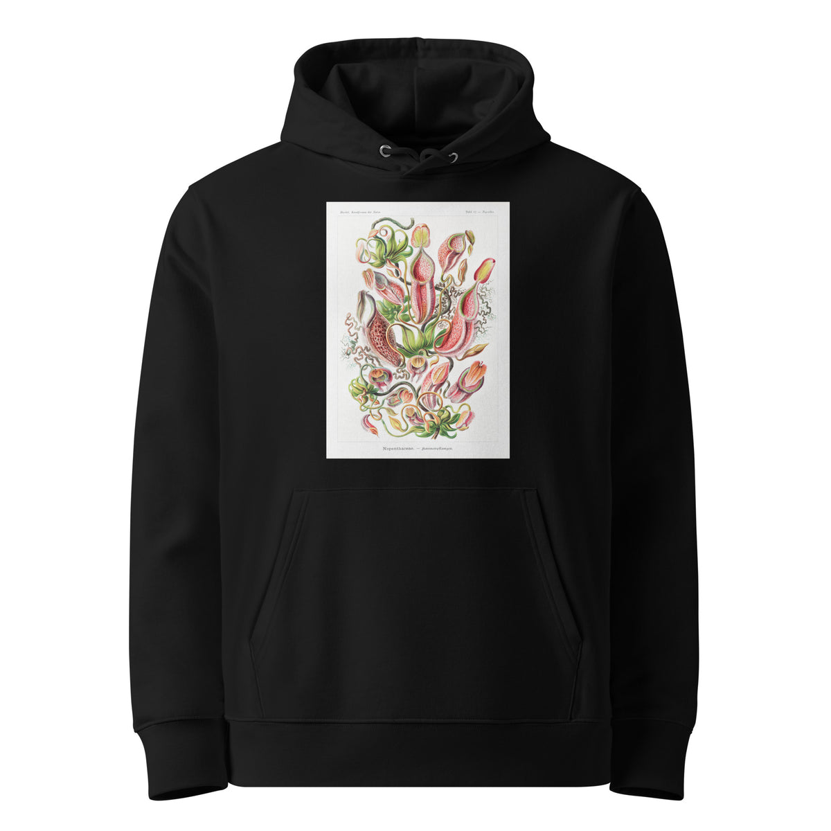 Black Hoodie Nepenthaceae Kannenpflanzen Premium