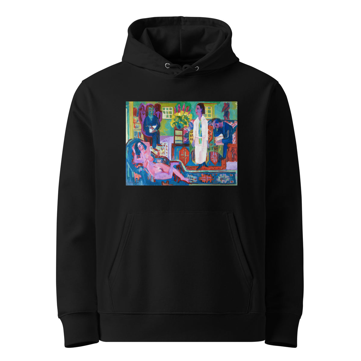 Black Hoodie Modern Bohemia Premium