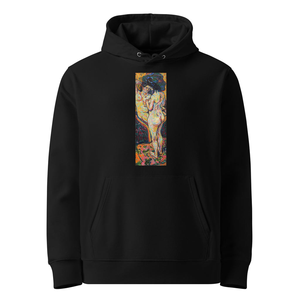 Black Hoodie Two Nudes Obverse Premium