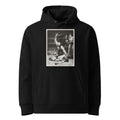 Black Hoodie Counted Out Second Stone Print Premium