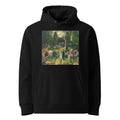 Black Hoodie Tennis At Newport Print Premium